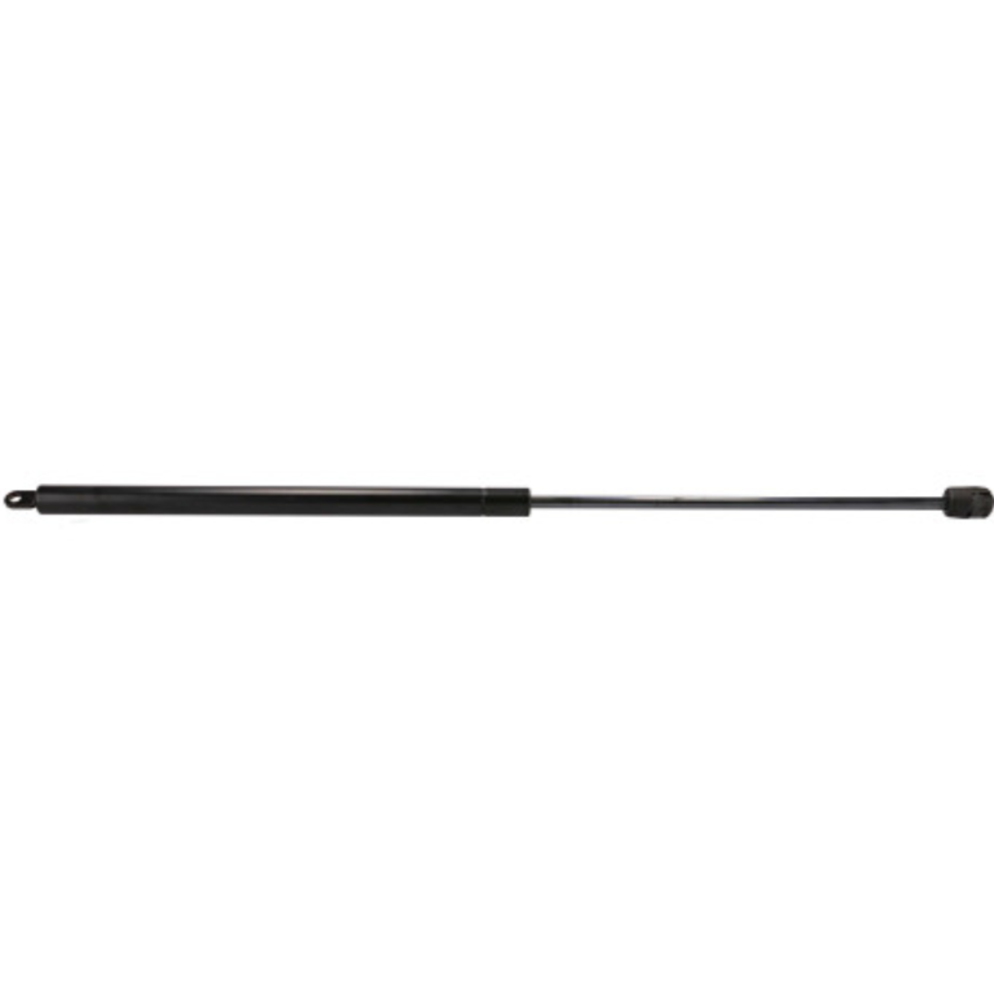 Ammortizzatore a gas per cofano trattore da 580 mm e Ø 18 mm. Ricambio resistente per Ford 4635-7635, Fiat L60-L95 e New Holland TL55F-TL100. Apertura sicura e controllata.