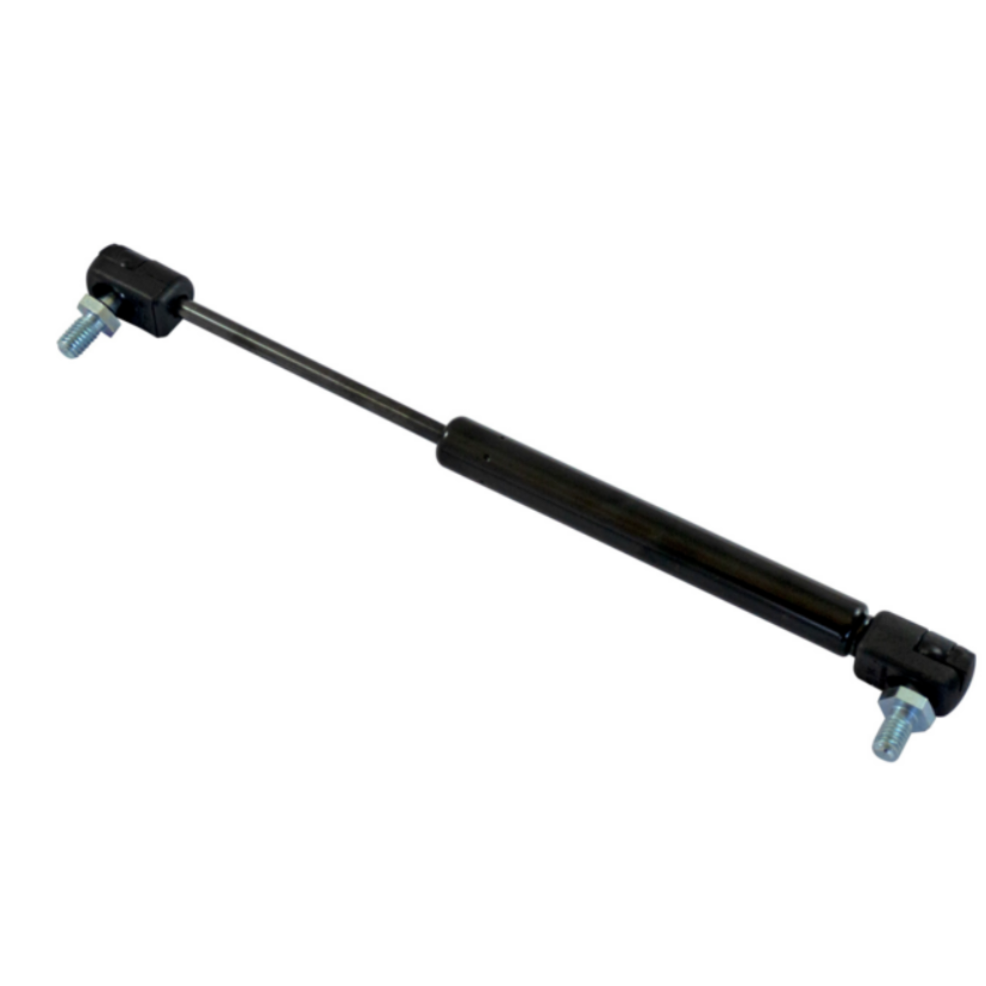 Molla a gas 300 N per portiera trattore. Pistoncino da 255 mm compatibile Landini, Massey Ferguson, Same e Deutz. Ricambio resistente e affidabile.