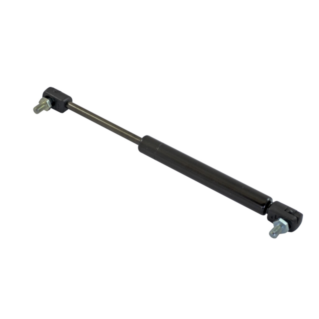 Molla a gas 100 N da 275 mm per trattori Landini, New Holland e Steyr. Pistoncino con attacco M8x13 mm, resistente e affidabile per uso agricolo.