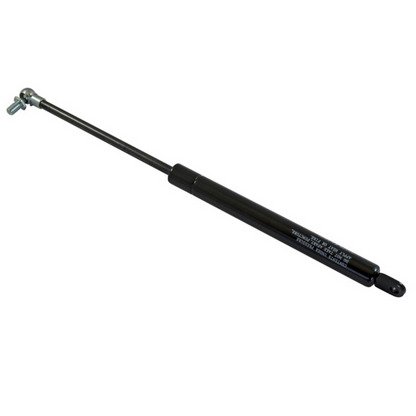 Molla a gas 190 N per vetro posteriore trattori e macchine agricole. Pistoncino da 350 mm con attacco M8 e occhiello Ø6 mm. Compatibile vetro posteriore Brieda.