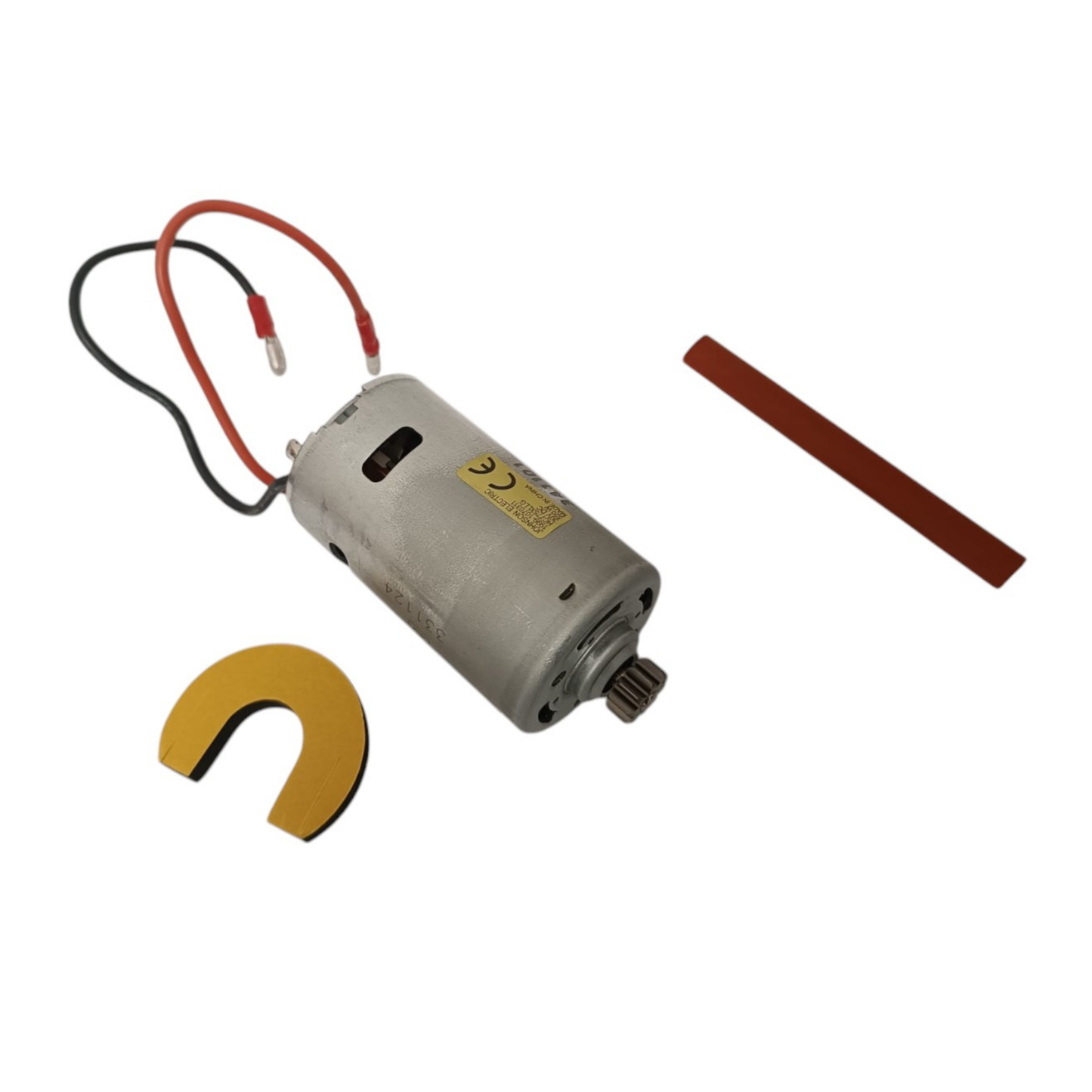 Motore elettrico completo 12V per abbacchiatori Zanon Karbonium, Falcon, Ghost e Olivar. Ricambio ideale per manutenzione e riparazione.