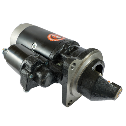 Motorino avviamento 12V 3kW 9 denti per trattori Fiat, Ford, New Holland, Case e Agrifull. Adattabile rif. 4807375 e Bosh. Ricambio Zen robusto e affidabile.