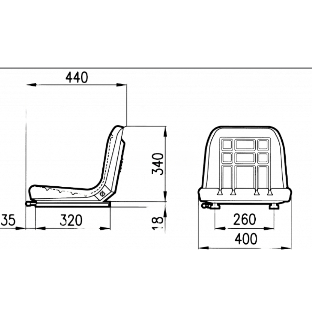 Culla con guide di scorrimento COBO tipo MINI Baltic GT60