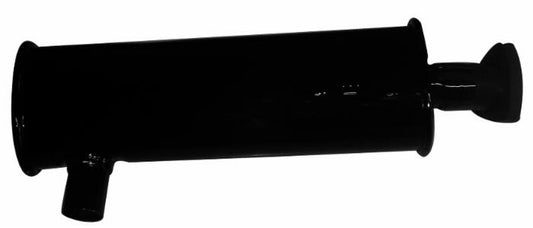 Silenziatore/marmitta adattabile al riferimento originale Fiat 44905942 con scarico laterale basso -serie 65/66 e 50/80 50 - 45.66 - 55.65 - 55.66 - 60.65 - 60.66 - 70.65 - 70.66 - 80.65 - 80.66