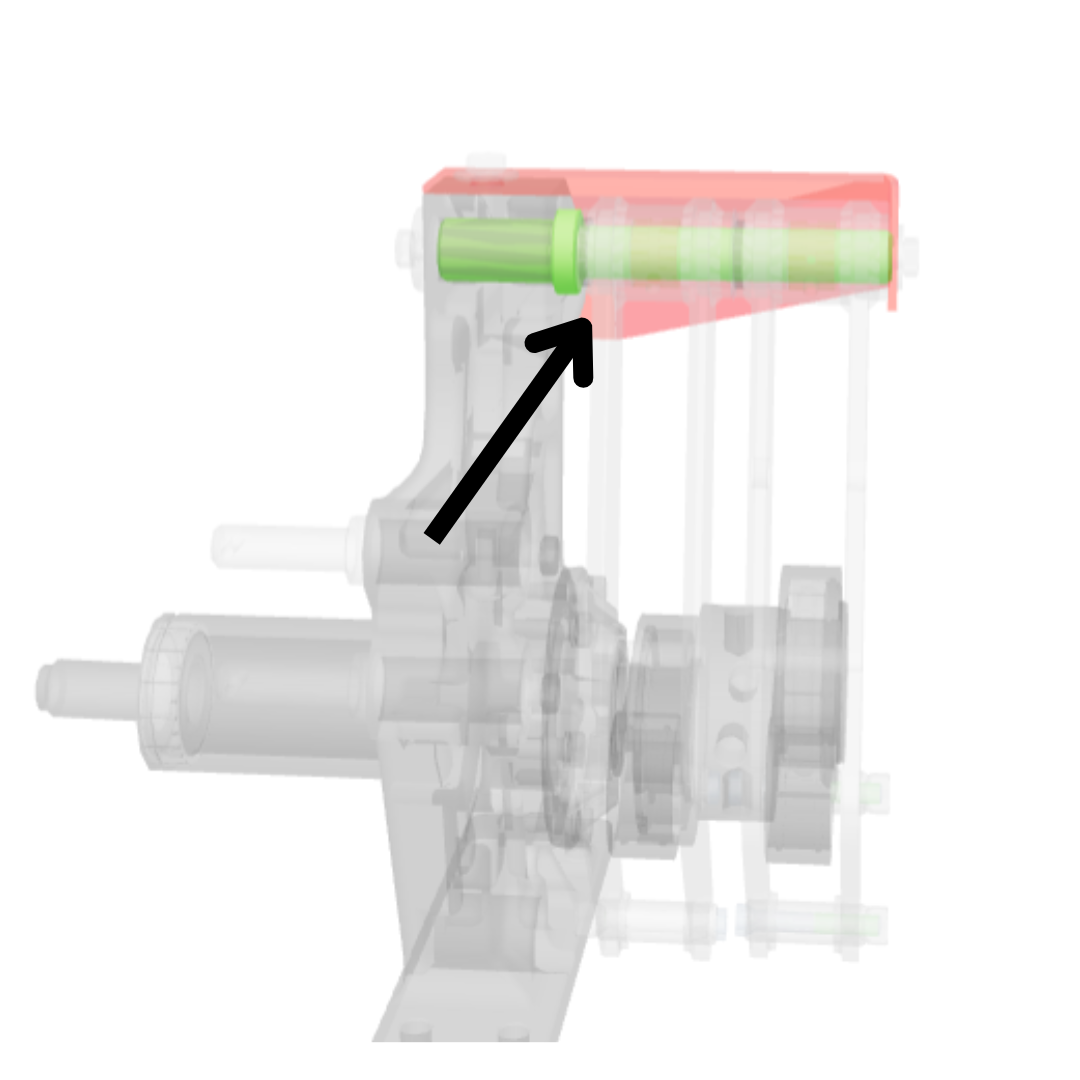Perno per attacco bracci oscillanti barra falciante ENOROSSI. Ricambio adatto ai modelli: BFT 135 BFT 150 BFS 165 BFS 180 BFS 210 BFS 240 BFS 270 Alta qualità.