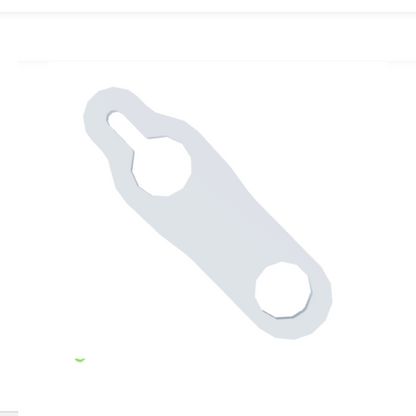 Piastra aggancio catena barra falciante Enorossi, ricambio resistente e affidabile. Compatibile BFT e BFS serie. Ideale per manutenzione macchine agricole