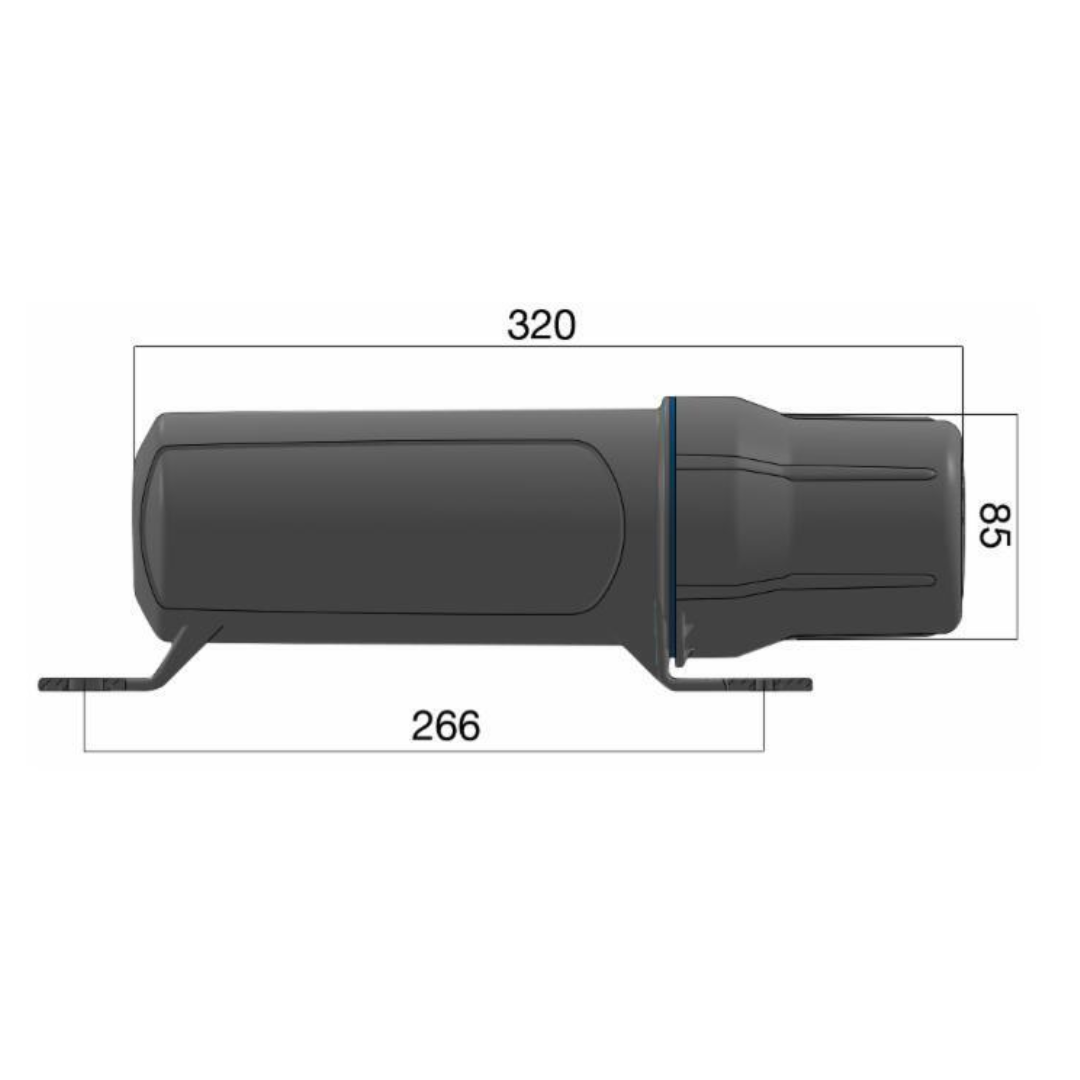 Acquista il portadocumenti tubolare Tu-Box in polipropilene, resistente a temperature estreme (-35°/+90°). Lunghezza 320 mm, diametro 85 mm. Scopri di più!