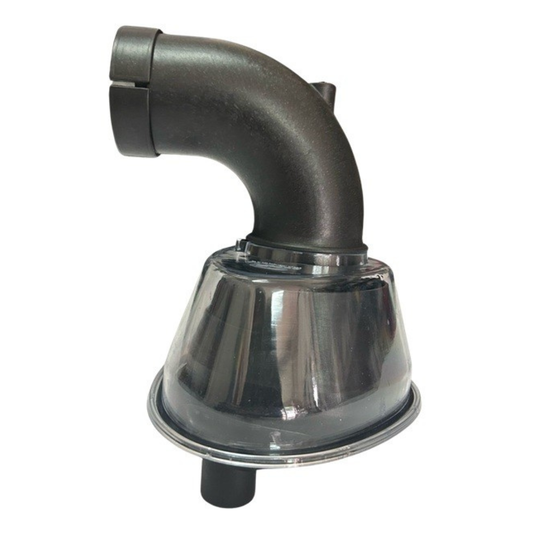 Prefiltro aria a bagno d’olio Ø63 mm per trattori Fiat, New Holland, Ford e Case. Ricambio adattabile, riferimento 4997662. Protegge il motore da polvere e impurità.