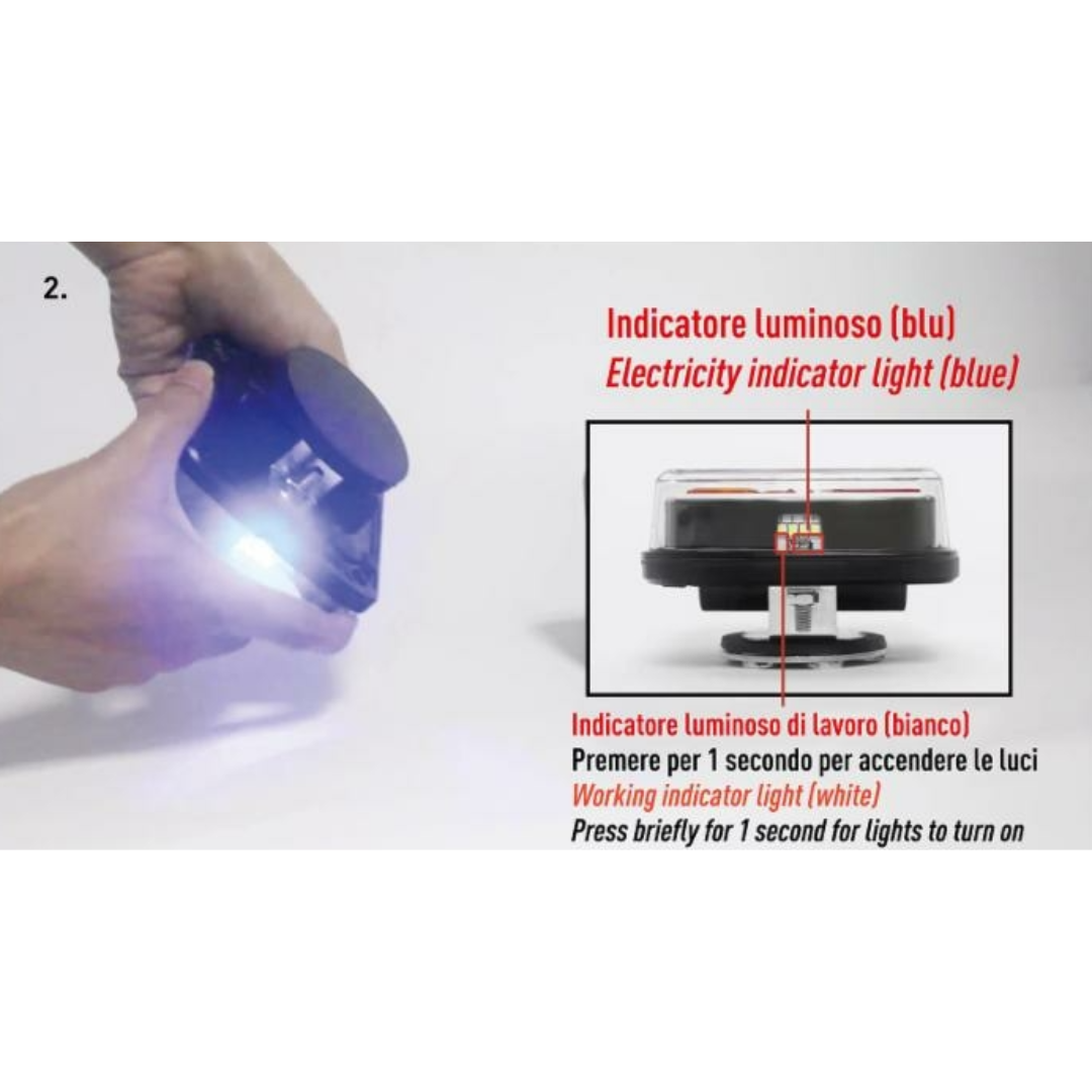 Fabbrica e produttori della Cina 101506 Kit luci di traino magnetiche per rimorchio leggero con magnete da 55 libbre |Dorato Fabbrica e produttori della Cina 101506 Kit luci di traino magnetiche per rimorchio leggero con magnete da 55 libbre |Dorato