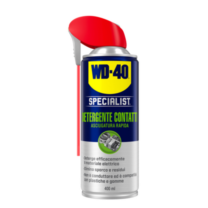 WD-40 SPECIALIST--  Super Sbloccante, Detergente Contatti, Lubrificante al silicone, Grasso Spray, Sgrassante