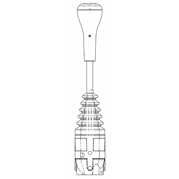 Leva telecomando a cloche per cavi ad occhio - JOYSTICK