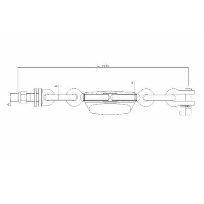 Catena imbrigliamento 3+3 adattabile FIAT