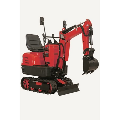 Mini Escavatore AMA EAG100T - 600 kg (6 quintali) rosso