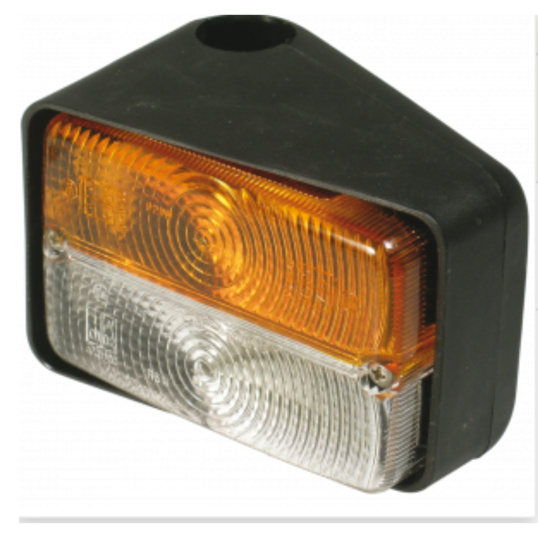 FANALE ANTERIORE (destro) "Cobo" A 2 LUCI PER FIAT - JOHN DEERE