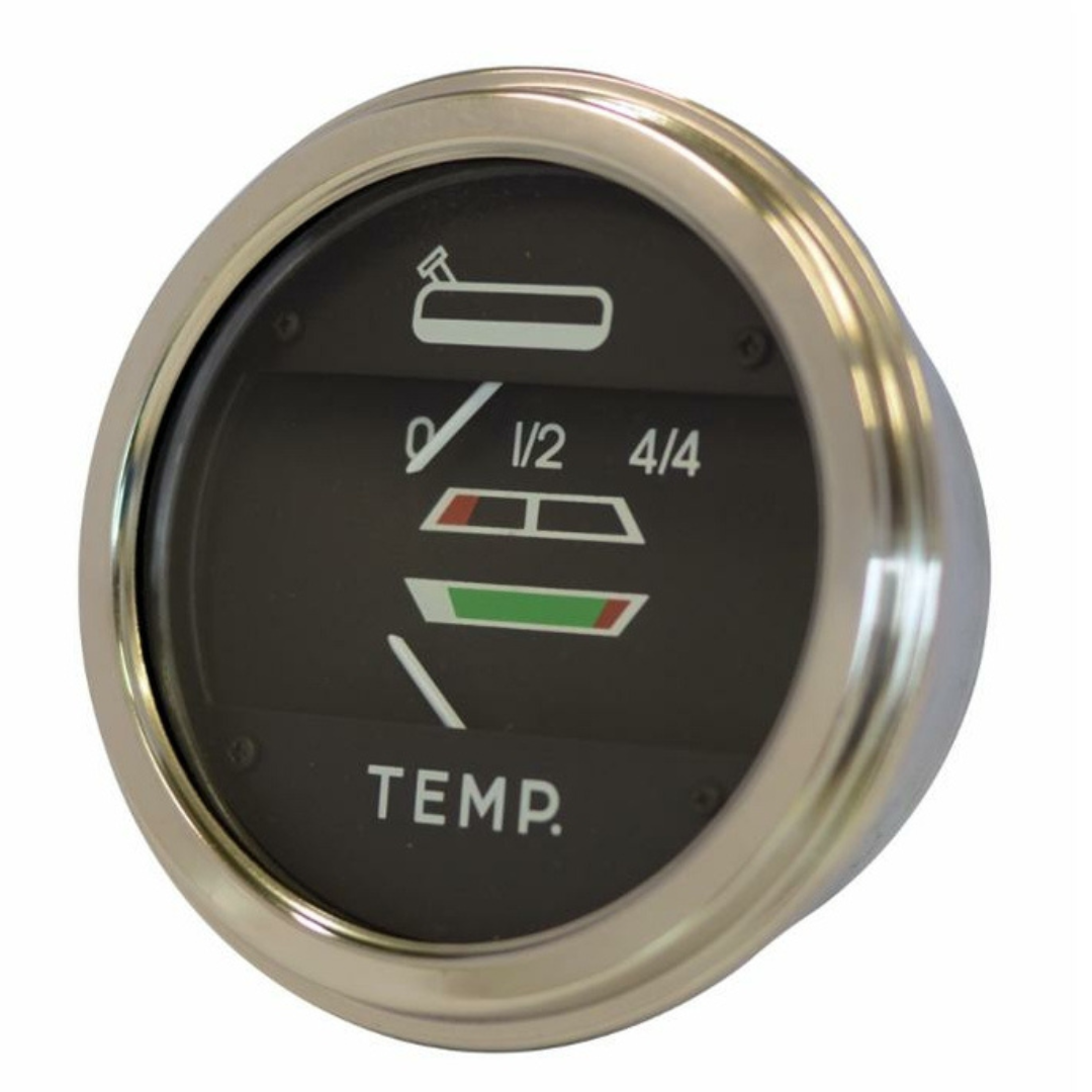 Indicatori temperatura e carburante