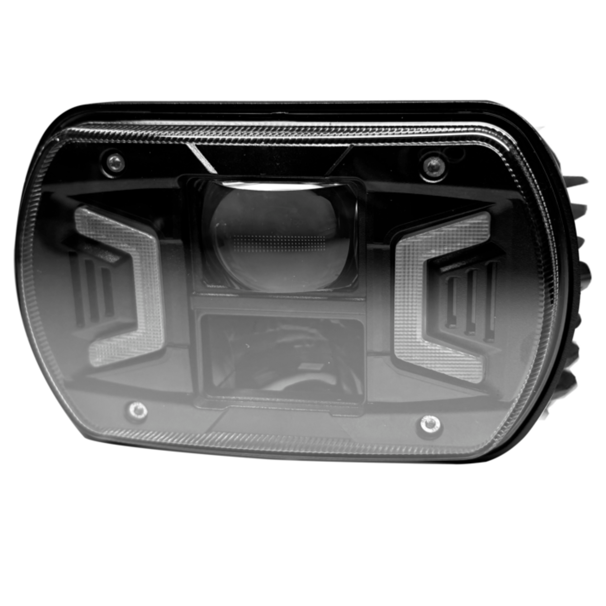 Proiettore LED 10-30V per trattori SAME, Fiat, New Holland e Antonio Carraro. Faro IP69K con abbaglianti, anabbaglianti e posizione. 35-66 45-66 72-86 Tigrone.
