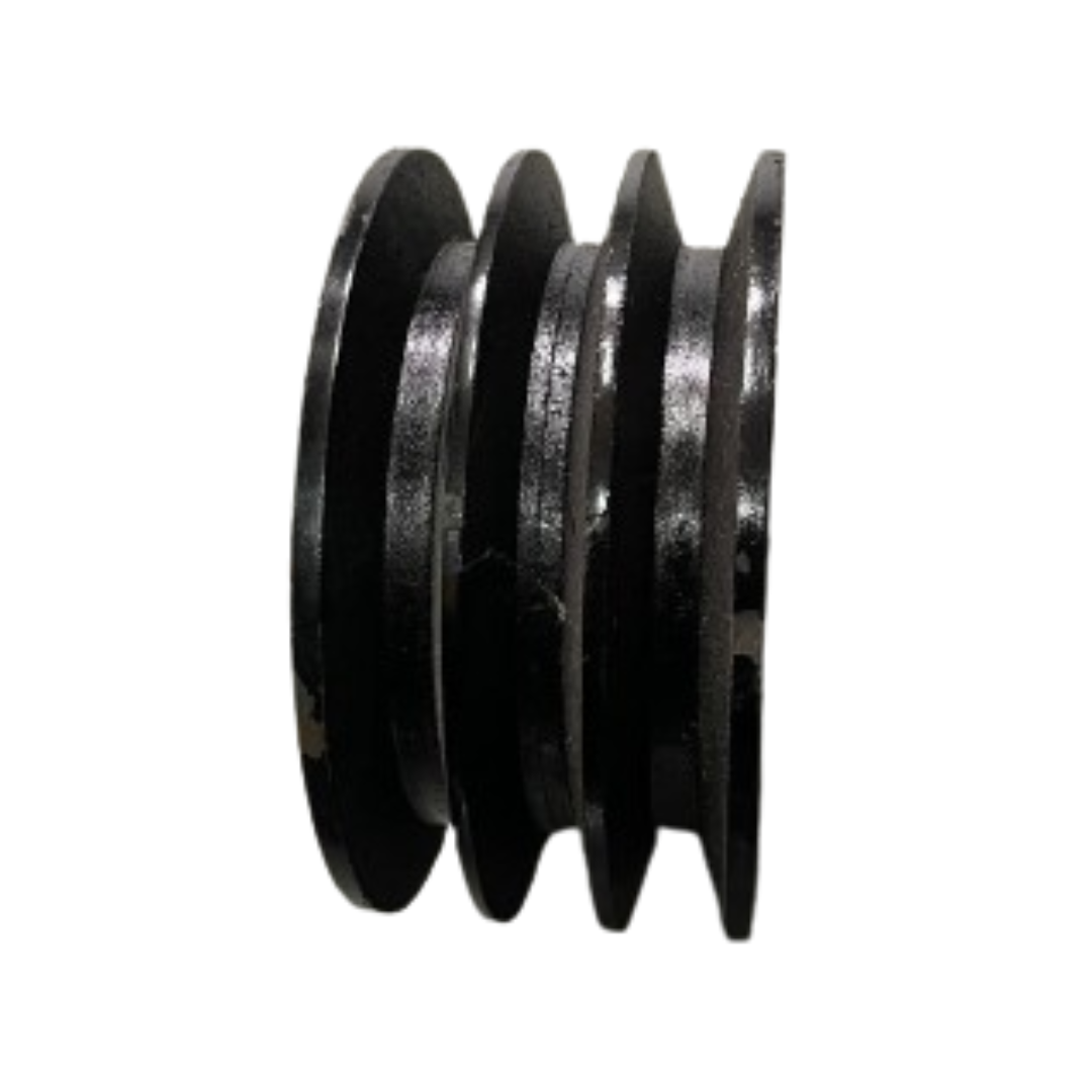 Puleggia motrice Ø120 per barra falciante Enorossi BFS 210 240 165 180 270. Ricambio originale per prestazioni elevate e affidabili durante la fienagione.