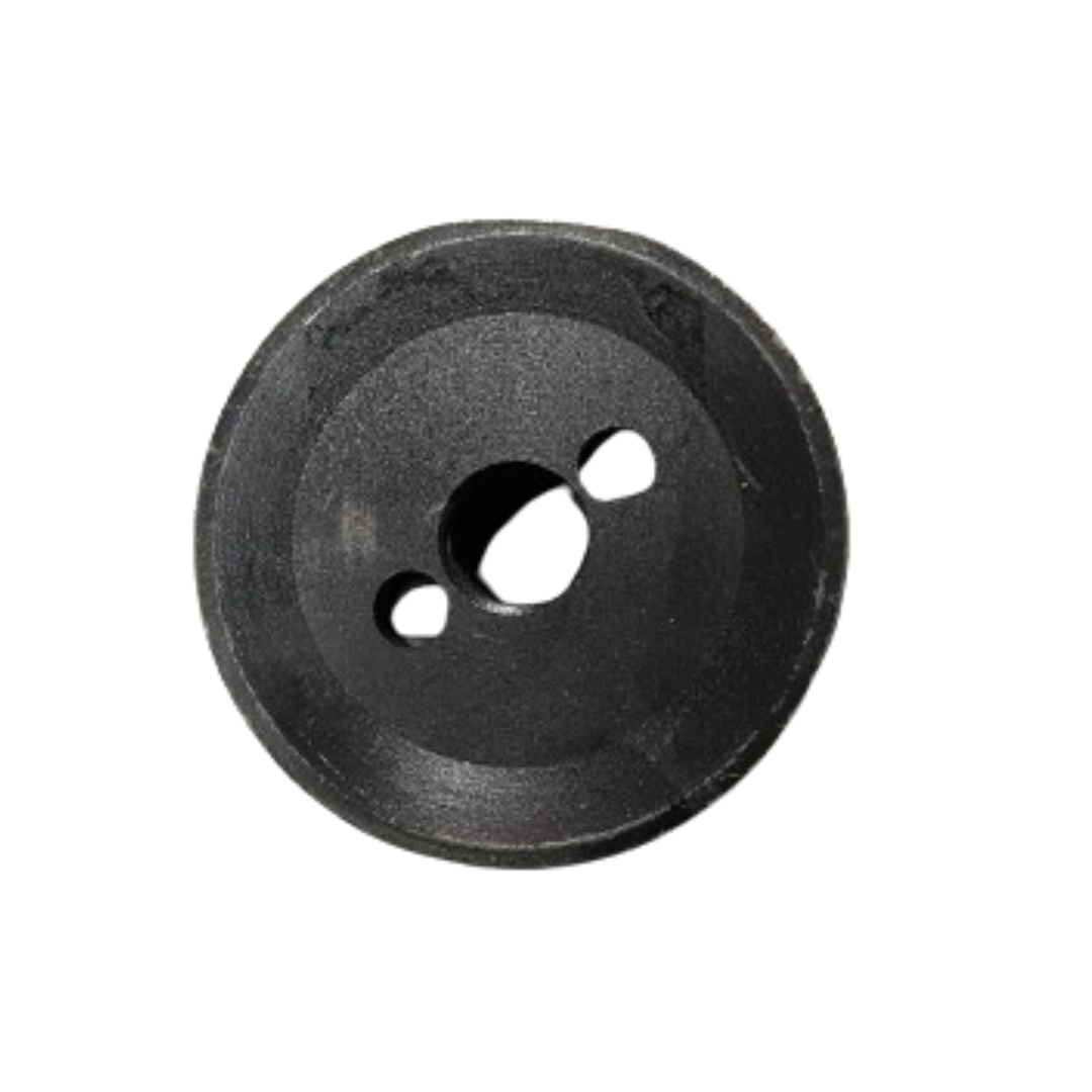 Puleggia motrice Ø120 per barra falciante Enorossi BFS 210 240 165 180 270. Ricambio originale per prestazioni elevate e affidabili durante la fienagione.