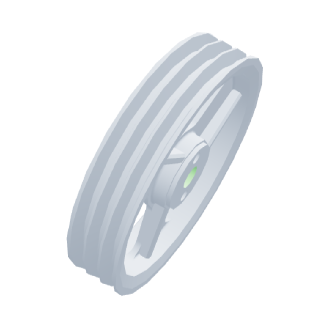 DISCO FOLLE PER FALCIATRICE ROTANTE FAHR KM 25 DM. EST. MM. 1000 - Foto 2