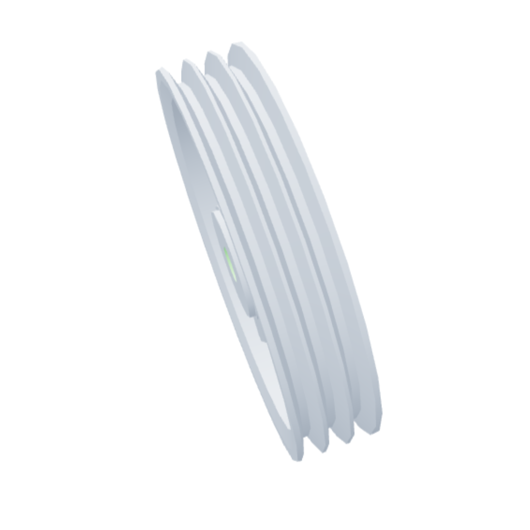 Puleggia motrice Ø300 per barra falciante Enorossi BFS 165 180 210 240 270. Ricambio originale per efficienza e durata nella manutenzione della fienagione