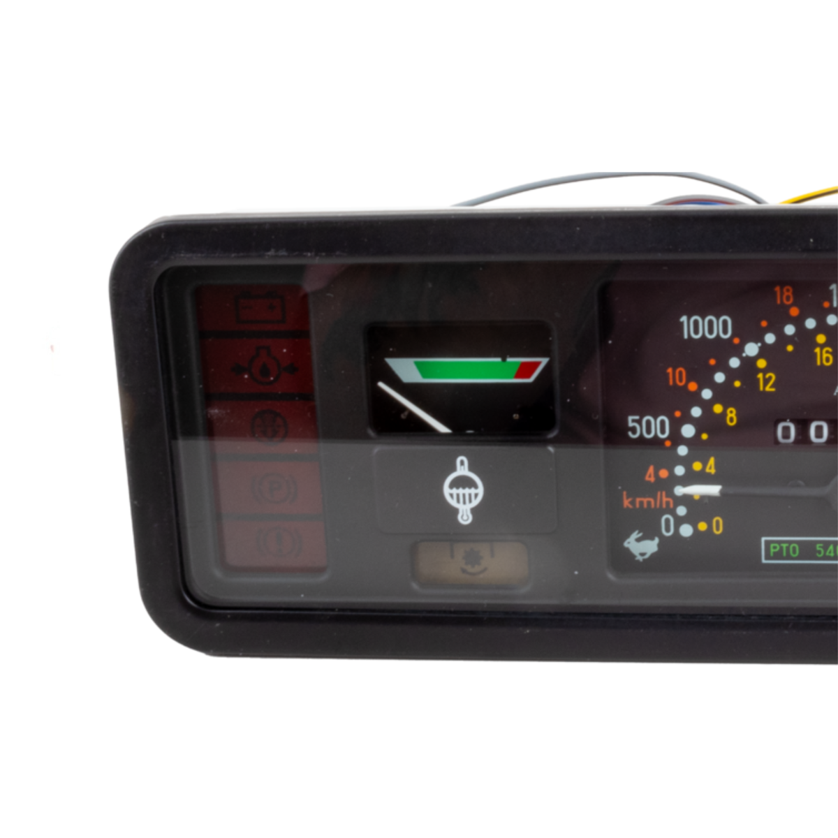 Quadro strumenti completo adattabile per trattori Fiat delle serie 90, 66, 56, 65. Quadro strumenti contagiri, contaore, carburante e temperatura. 80-90 100-90