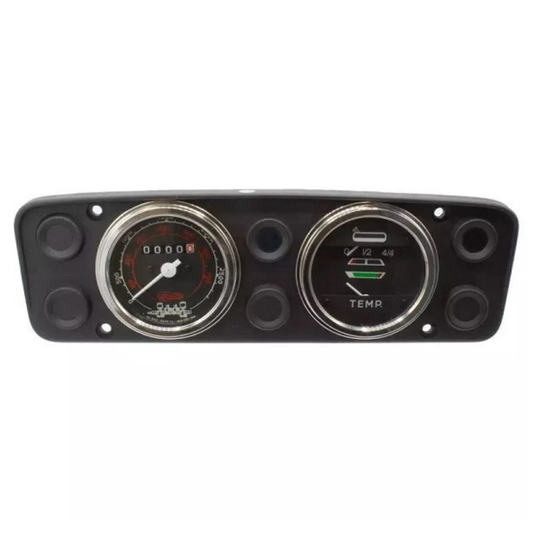 Quadro strumenti per trattori Fiat Serie Oro. Completo di carburante, temperatura, contagiri e contaore. Ricambio adattabile rif. 4334915. Cruscotto 640 540 605