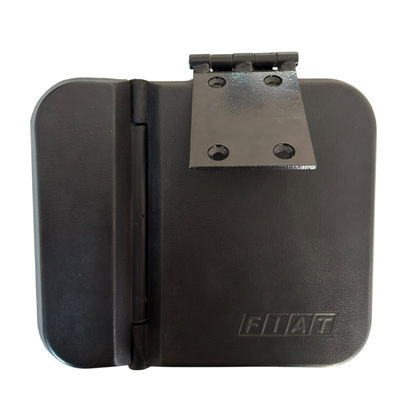 Sedile passeggero richiudibile con cerniera per trattori Fiat Fiatagri Serie 90 e 94. Misure 32x28 cm, interasse fori 8,5x5 cm, adattabile. 80.90 110.90 100.90