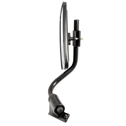 Specchietto retrovisore sinistro con coppa 230x180 mm e braccio per trattore