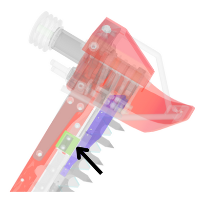 Spessore guida interna superiore per barra falciante Enorossi mod. BFT, BFS 210 , BFF. Ricambio originale di alta qualità per prestazioni affidabili.