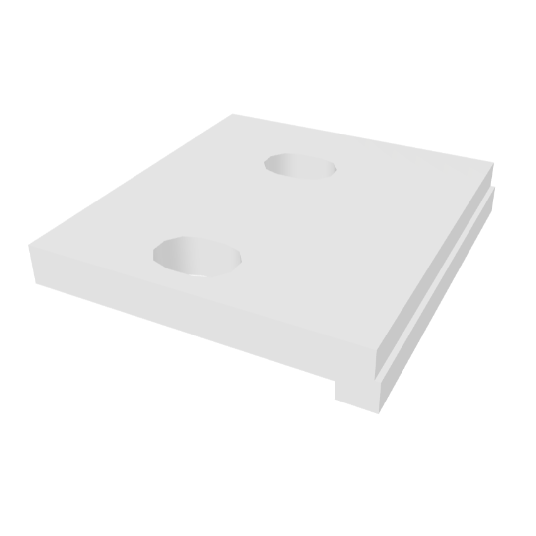 Spessore guida interna superiore per barra falciante Enorossi mod. BFT, BFS 210 , BFF. Ricambio originale di alta qualità per prestazioni affidabili.