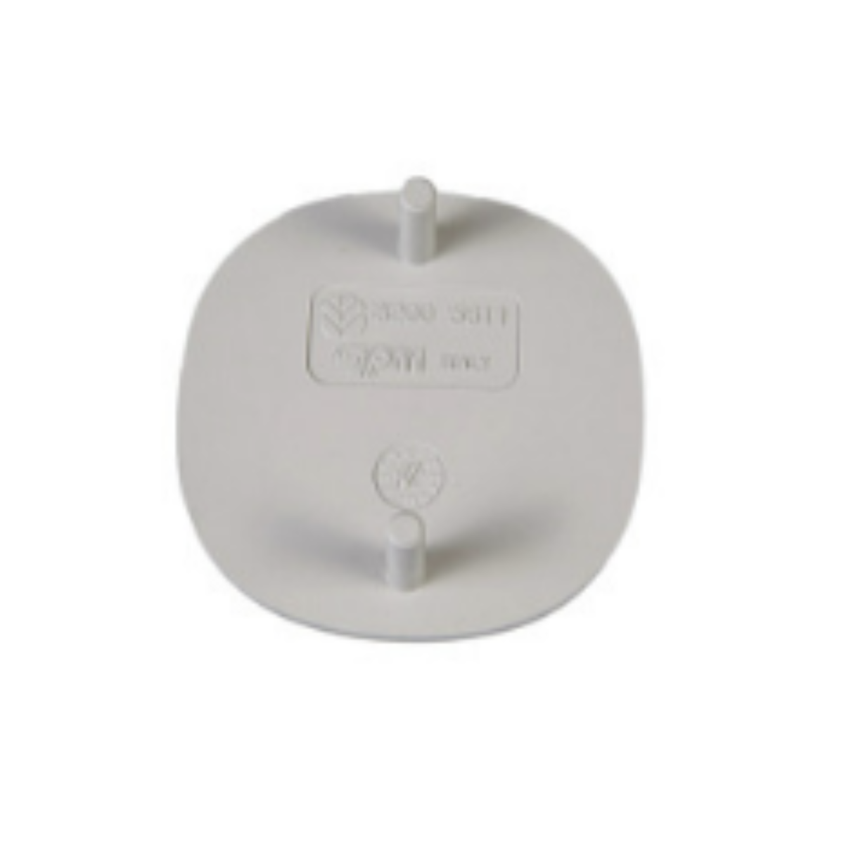 Stemma logo calandra anteriore New Holland Fiat originale CNH, codice 82005611. Ricambio per numerosi trattori New Holland e Ford. L85 L75 TL90 TL100 TM130 M160