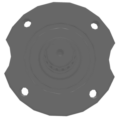 Supporto porta disco per falciatrici a dischi Enorossi Mod: DM4 (3C) DM6 (3C) DM8 (3C) DMC 5 ROLL DMC 6 ROLL DMC 6 3C ROLL DMC CP 320 ROLL TREX CP 320 FLAX.