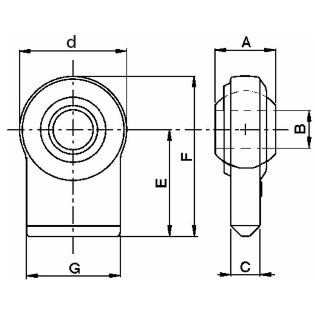 Supporto rotula sollevatore FIAT