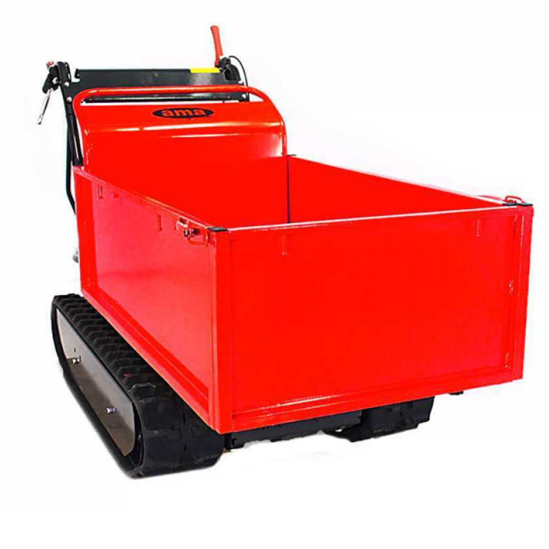 Motocarriola cingolata AMA TAG 500 T - Cassone estensibile - 500kg di portata