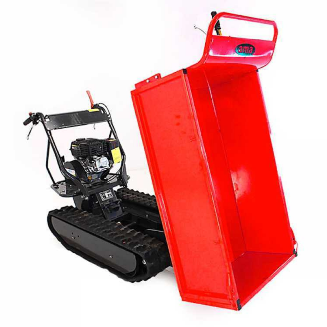 Motocarriola cingolata AMA TAG 500 T - Cassone estensibile - 500kg di portata