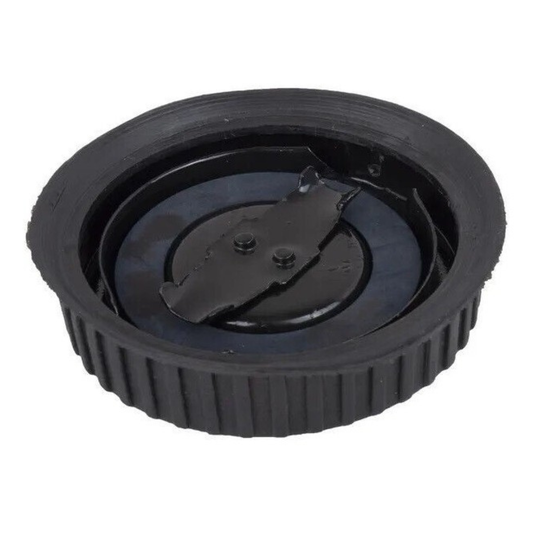 Tappo serbatoio carburante per trattori Fiat, Case, Landini, Massey Ferguson. Compatibile con numerosi modelli. Diametro 80/43 mm. Ricambi 4988782, 5139618.