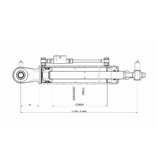 
Terzo punto idraulico 63X35X365
