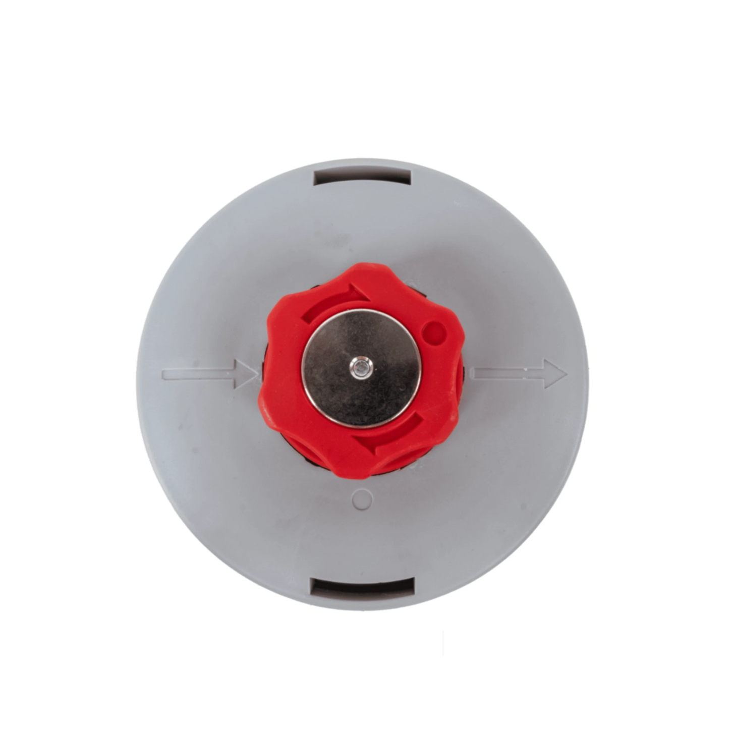 Testina universale Batti e Vai Ø120 mm per decespugliatore con inserto in metallo. Resistente, pratica e compatibile con molti modelli.