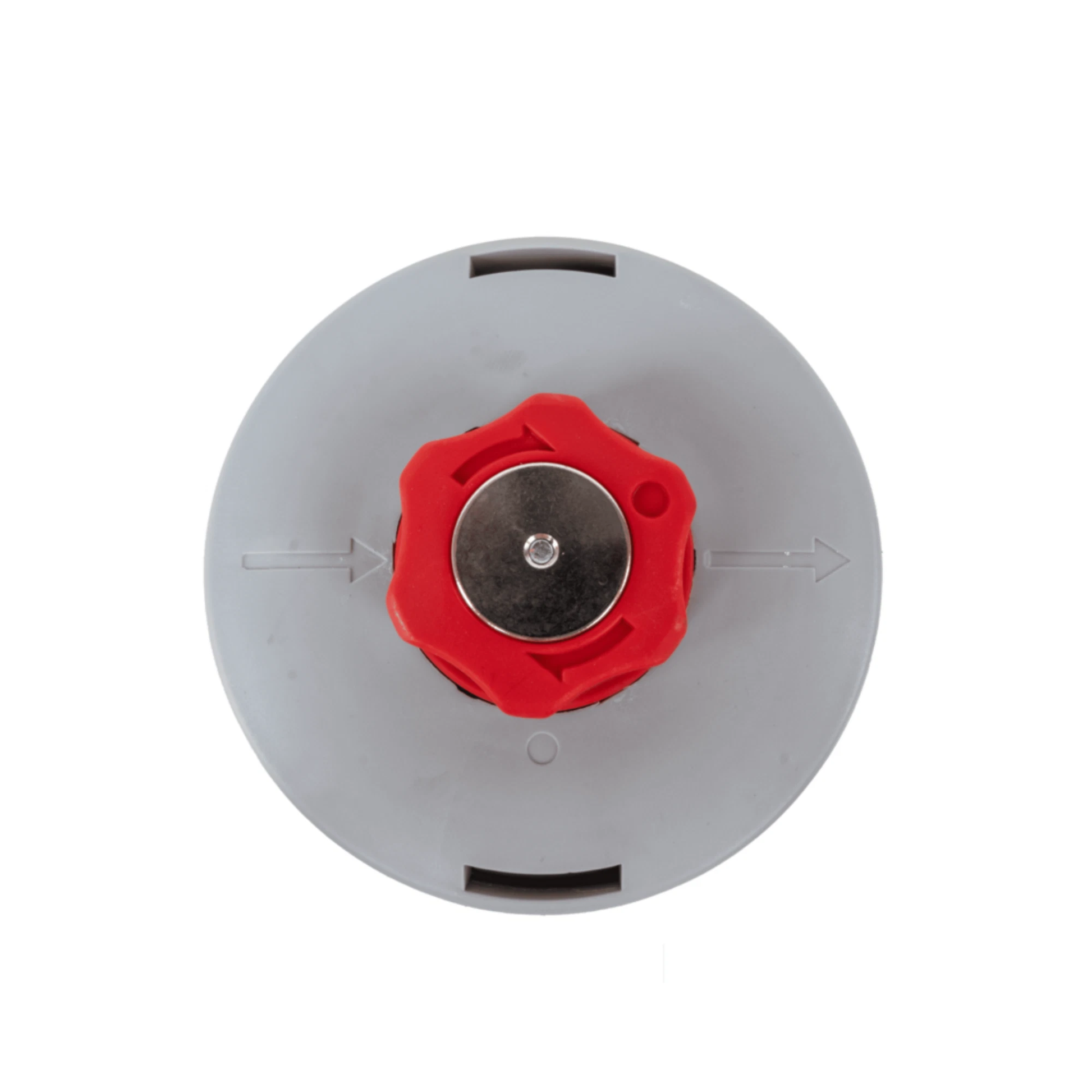 Testina universale Batti e Vai Ø120 mm per decespugliatore con inserto in metallo. Resistente, pratica e compatibile con molti modelli.