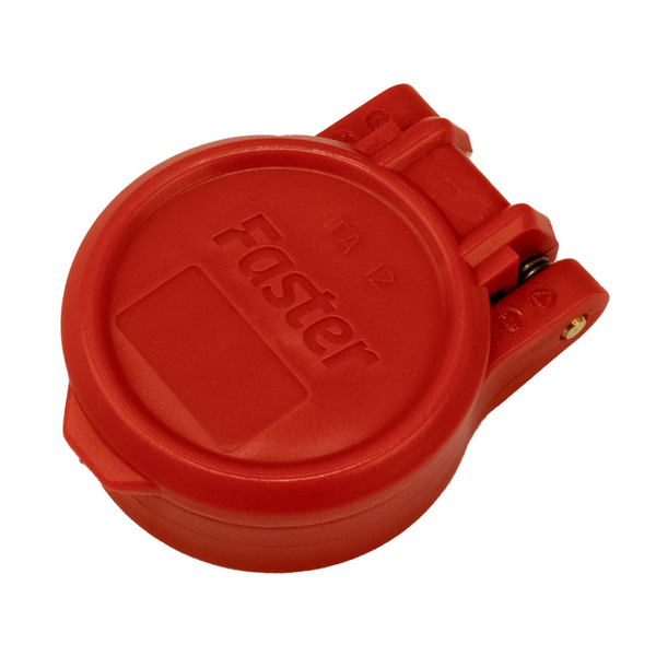 Tappo di protezione automatico ROSSO peer innesto femmina M1/2" - Faster - MIN. 6