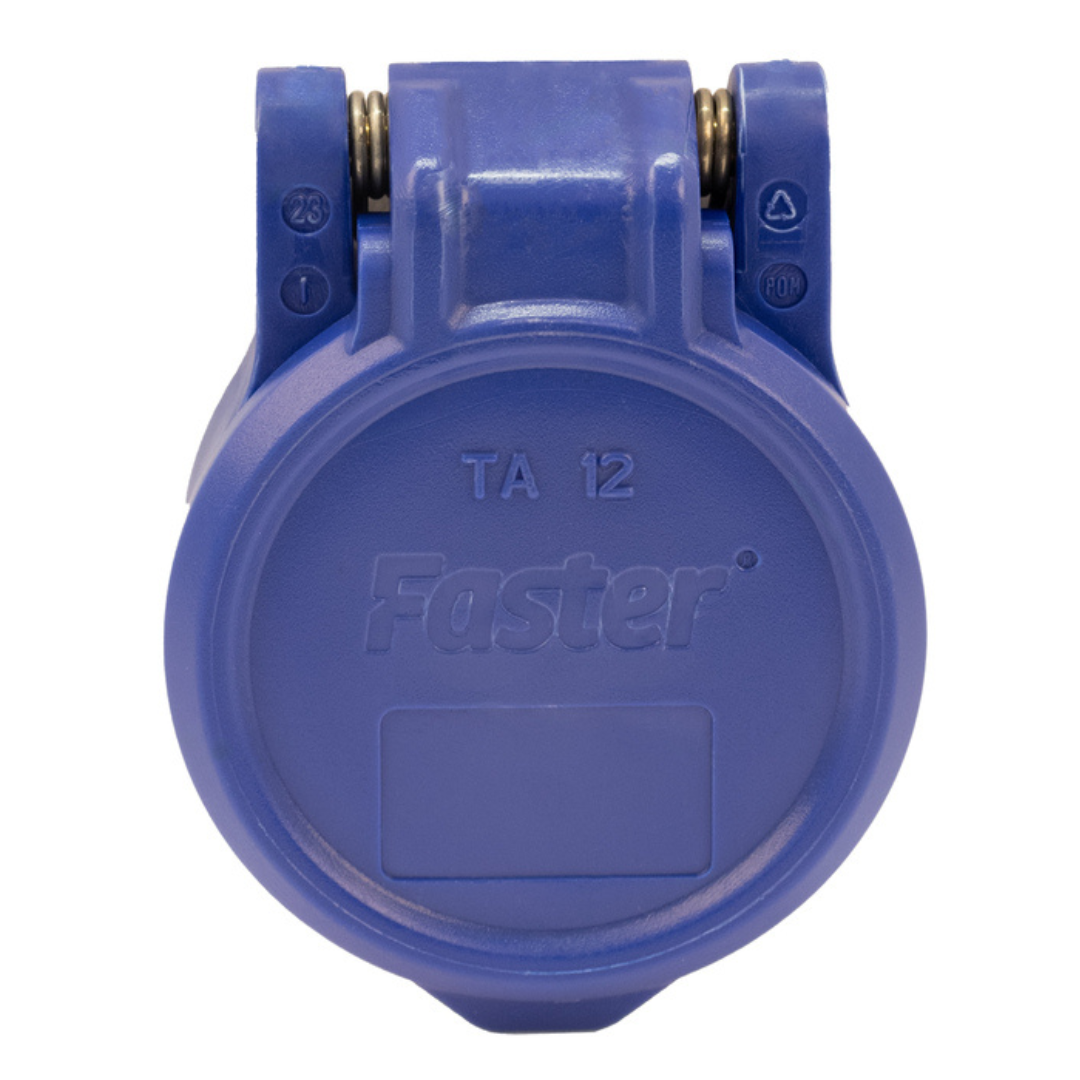 Tappo di protezione automatico BLU per innesto femmina M1/2" - Faster - MIN. 6