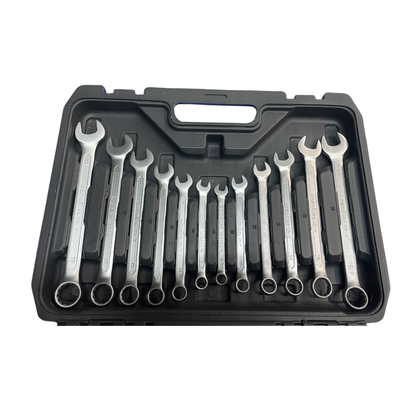 Set chiavi assortite GOOD KING 41 pezzi con bussola, cricchetto e chiavi combinate in acciaio cromo vanadio. Valigetta antiurto, qualità professionale.