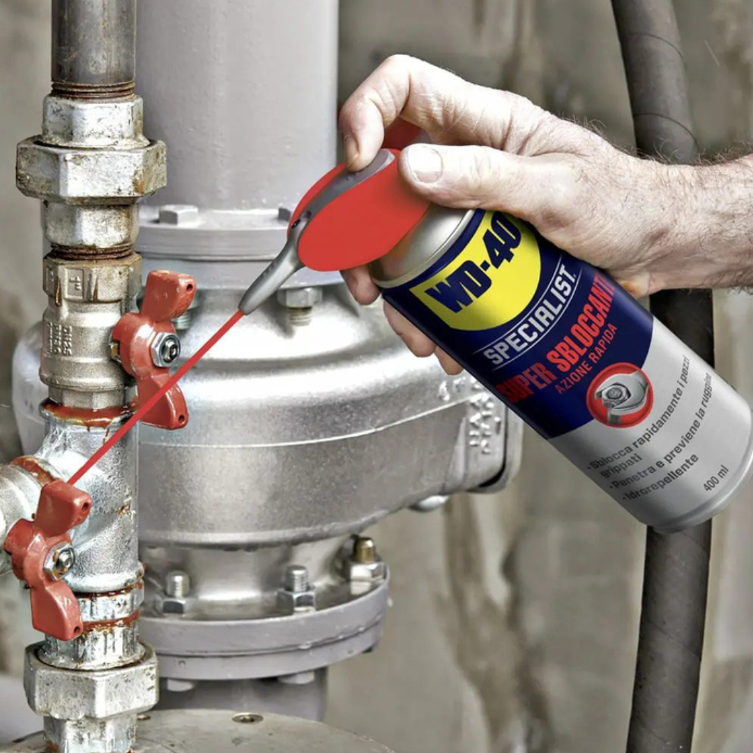 WD-40 SPECIALIST--  Super Sbloccante, Detergente Contatti, Lubrificante al silicone, Grasso Spray, Sgrassante
