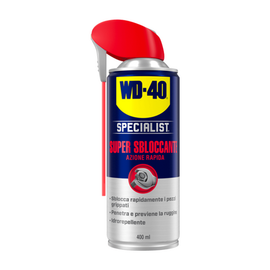 WD-40 SPECIALIST--  Super Sbloccante, Detergente Contatti, Lubrificante al silicone, Grasso Spray, Sgrassante