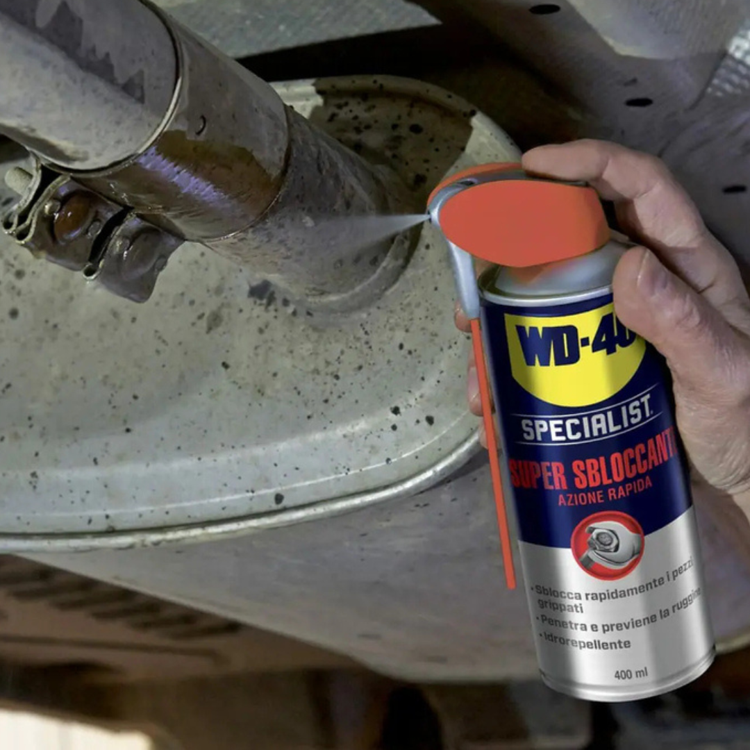 WD-40 SPECIALIST--  Super Sbloccante, Detergente Contatti, Lubrificante al silicone, Grasso Spray, Sgrassante