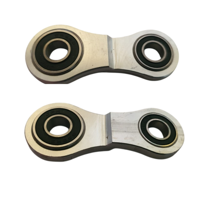 Kit bielle premontate con cuscinetti Zanon originale cod. 2060391 per abbacchiatori elettrici Albatros. Ricambio per manutenzione e riparazione. Raccolta olive