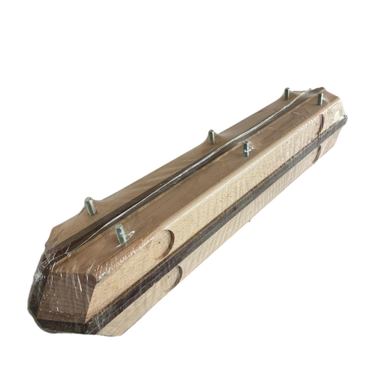 Kit 4 pattini pistone per imballatrici Gallignani mod. 145, 146, 148N, 4500, 5000, 5100, 5190 e 7190. Ricambi resistenti per presse agricole da fienagione.