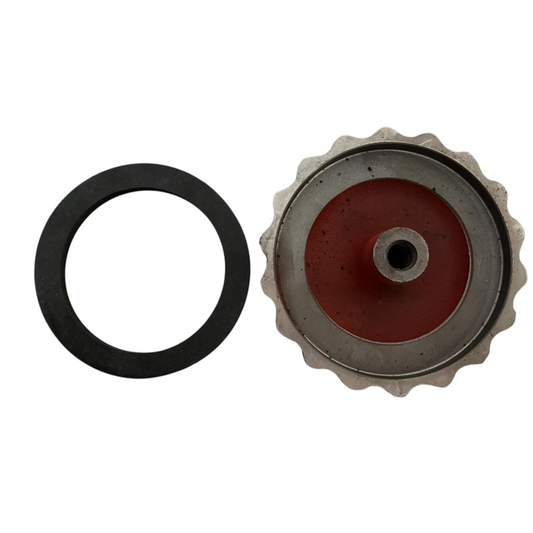 Tappo radiatore con guarnizione per trattori Fiat 35/40, 70C e Fiat Allis FL8 rif. 4959715. Ricambio resistente per circuito raffreddamento motore.